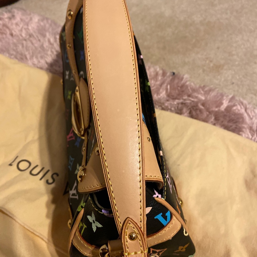 ❌ SOLD❌Louis Vuitton black multicolor Beverly mm - Picture 5 of 7
